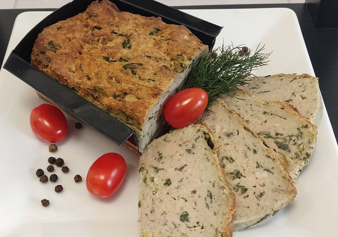 Pasztet ze szpinakiem